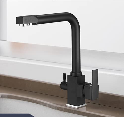 شیر آشپزخانه سهکاره لوکس با خروجی واحد