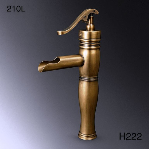 شیر روشویی پایه بلند BambooFaucet زاویه جلو