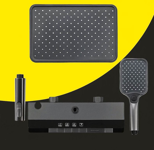 دوش حمام پیانویی هایشن مدل 2222 با نمایشگر دیجیتال